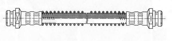 KAWE 510869 Гальмівний шланг