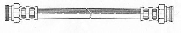 KAWE 511169 Гальмівний шланг