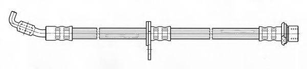 KAWE 511443 Гальмівний шланг