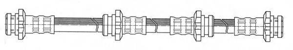 KAWE 511474 Гальмівний шланг