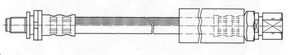 KAWE 511712 Гальмівний шланг