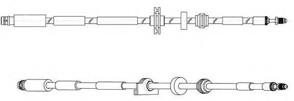 KAWE 514502 Гальмівний шланг