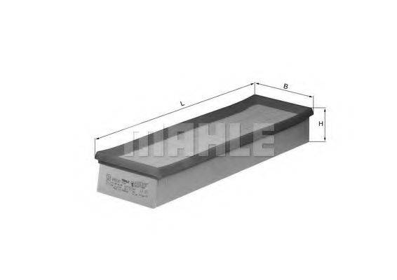 MAHLE ORIGINAL LX35 Повітряний фільтр