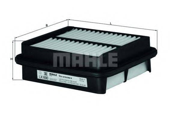 MAHLE ORIGINAL LX1690 Повітряний фільтр