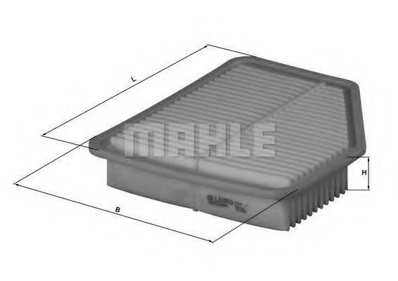 MAHLE ORIGINAL LX1613 Повітряний фільтр