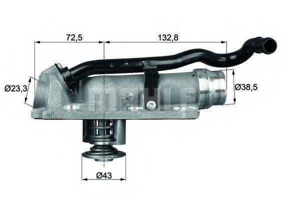 MAHLE ORIGINAL TM9105 Термостат, охолоджуюча рідина