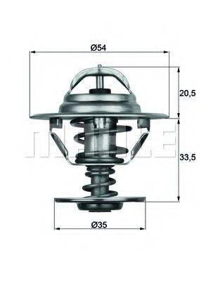 MAHLE ORIGINAL TX888D Термостат, охолоджуюча рідина