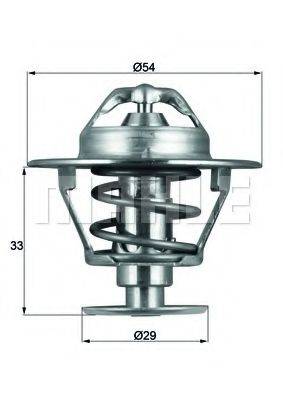 MAHLE ORIGINAL TX8676D Термостат, охолоджуюча рідина