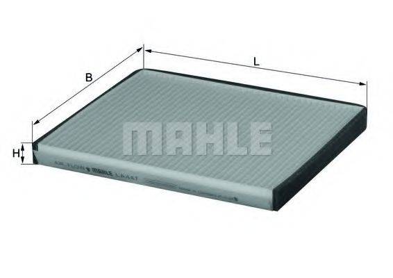 MAHLE ORIGINAL LA447 Фільтр, повітря у внутрішньому просторі