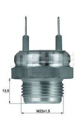 MAHLE ORIGINAL TSW6D Термивимикач, вентилятор радіатора