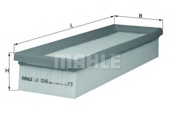 MAHLE ORIGINAL LX3245 Повітряний фільтр