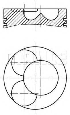 MAHLE ORIGINAL 0375710 Поршень