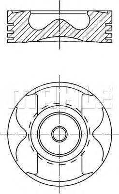 MAHLE ORIGINAL 021PI00115000 Поршень