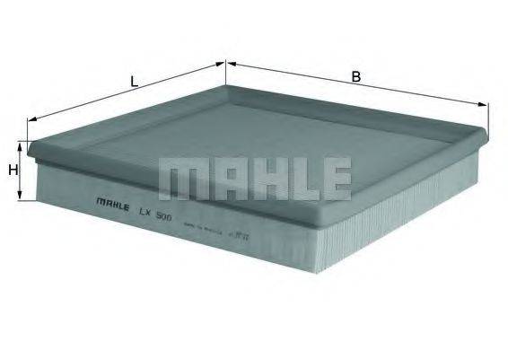 MAHLE ORIGINAL LX500 Повітряний фільтр