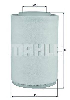 MAHLE ORIGINAL LX3286 Повітряний фільтр