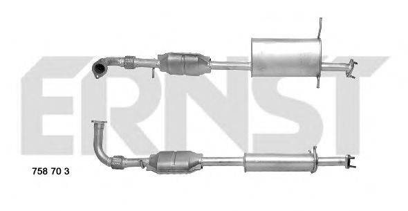 ERNST 758703 Каталізатор