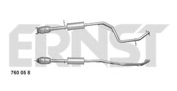 ERNST 760058 Каталізатор