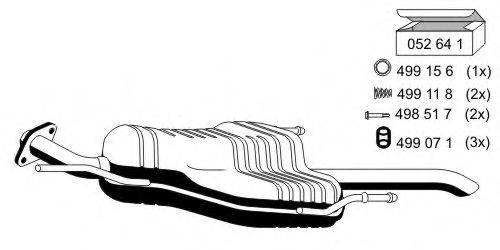 ERNST 042116 Глушник вихлопних газів кінцевий