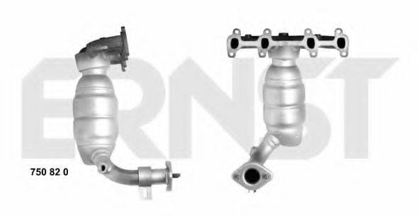 ERNST 750820 Каталізатор; Каталізатор колектора