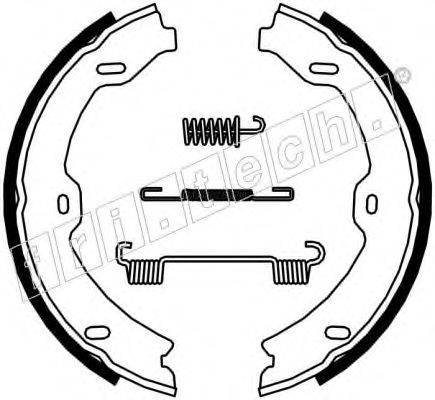 FRI.TECH. 1052134K Комплект гальмівних колодок, стоянкова гальмівна система