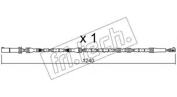 FRI.TECH. SU288 Сигналізатор, знос гальмівних колодок