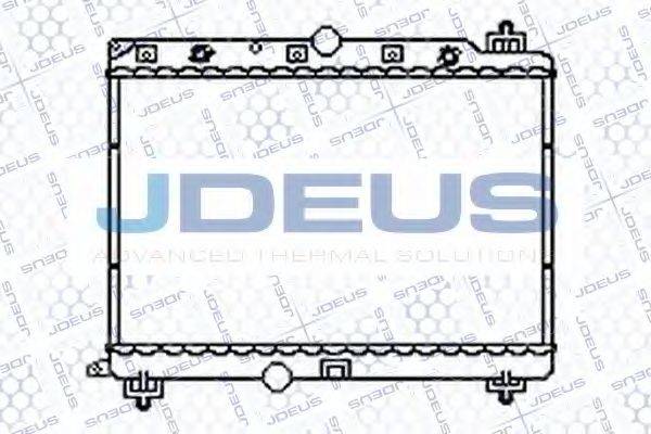 JDEUS 002M14 Радіатор, охолодження двигуна