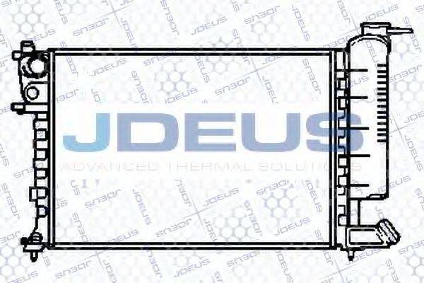 JDEUS 007V13 Радіатор, охолодження двигуна