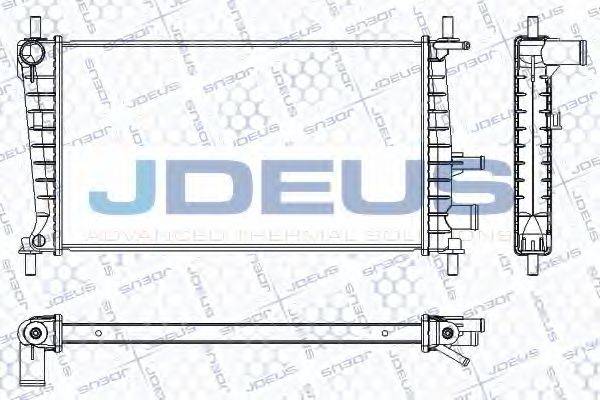 JDEUS RA0120941 Радіатор, охолодження двигуна