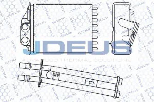 JDEUS RA2111230 Теплообмінник, опалення салону