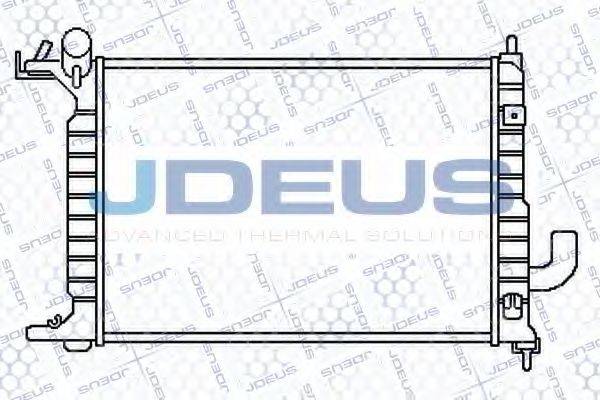 JDEUS 020M32 Радіатор, охолодження двигуна