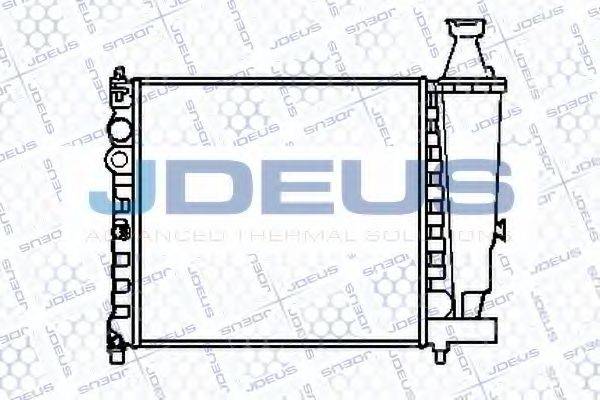 JDEUS 021V07 Радіатор, охолодження двигуна