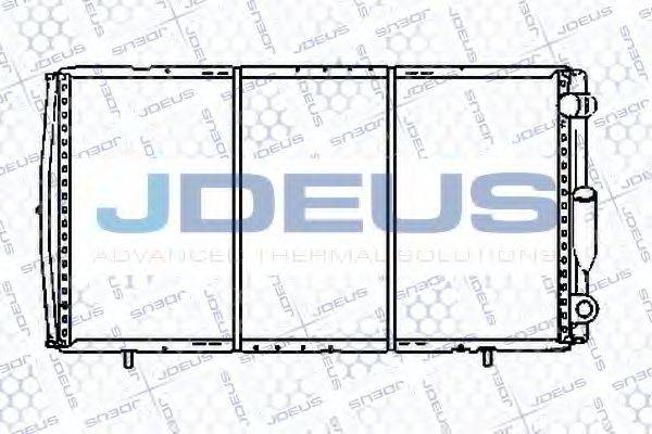 JDEUS 023V31 Радіатор, охолодження двигуна