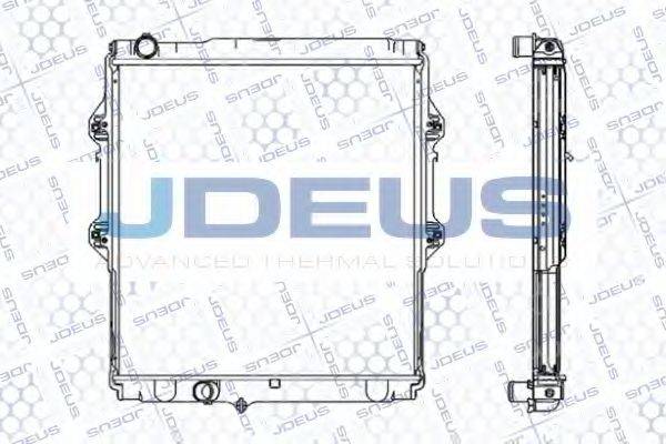 JDEUS 028M58 Радіатор, охолодження двигуна