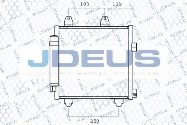 JDEUS 707M16 Конденсатор, кондиціонер