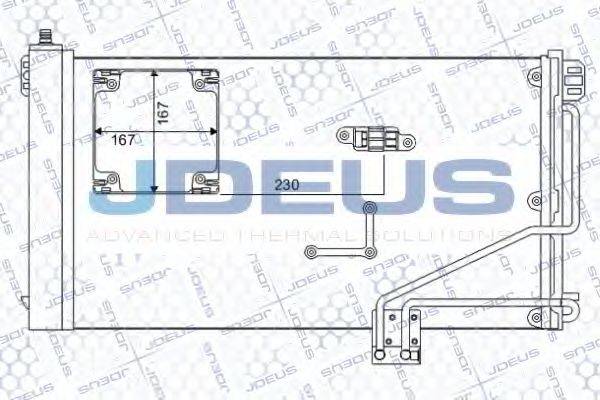 JDEUS 717M42A Конденсатор, кондиціонер