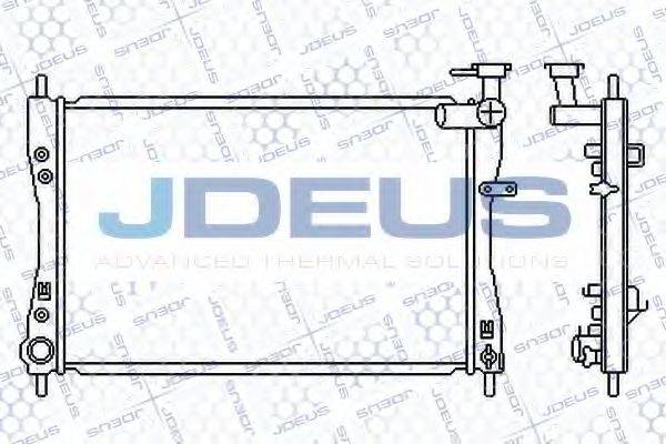 JDEUS 018M38 Радіатор, охолодження двигуна