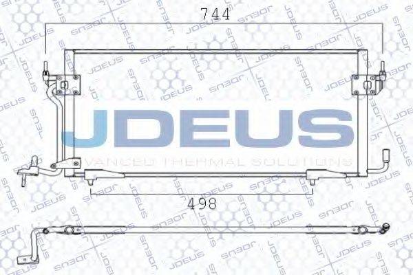 JDEUS 707M37 Конденсатор, кондиціонер