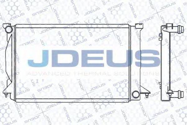 JDEUS 001M12 Радіатор, охолодження двигуна