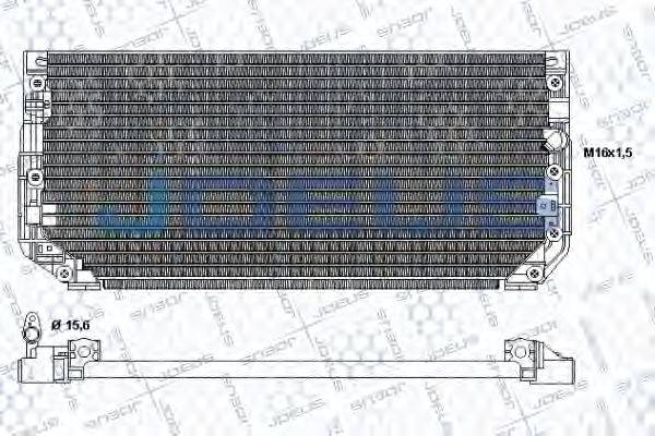 JDEUS 728M26 Конденсатор, кондиціонер