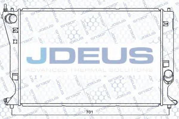 JDEUS RA0280110 Радіатор, охолодження двигуна