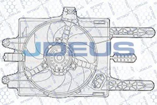 JDEUS EV815601 Вентилятор, охолодження двигуна