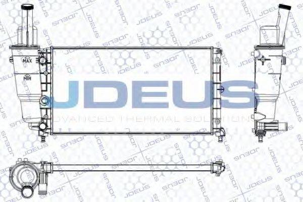 JDEUS RA0110310 Радіатор, охолодження двигуна