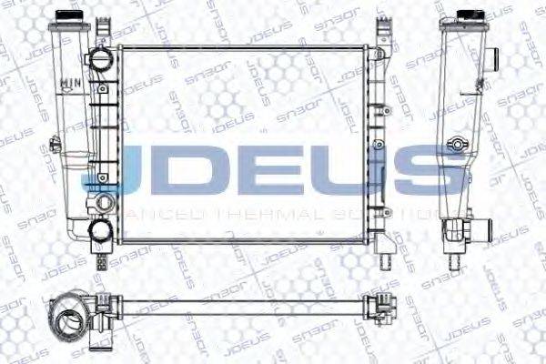 JDEUS RA0110400 Радіатор, охолодження двигуна