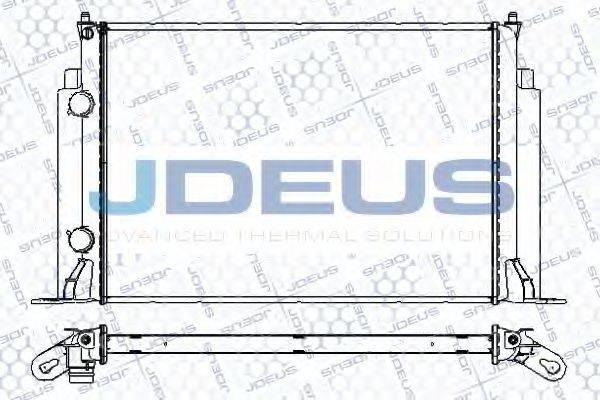 JDEUS RA0110860 Радіатор, охолодження двигуна