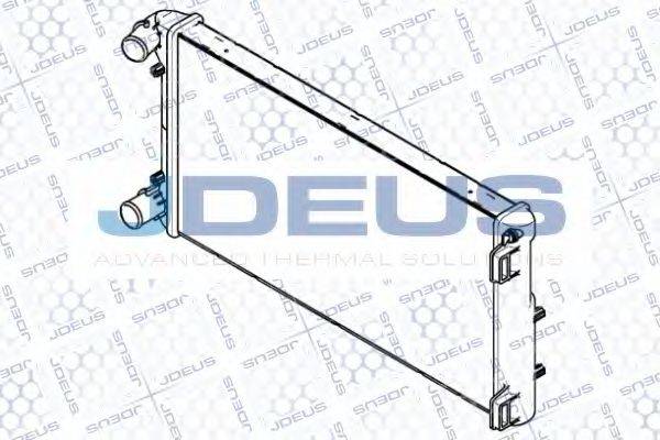 JDEUS RA0111000 Радіатор, охолодження двигуна