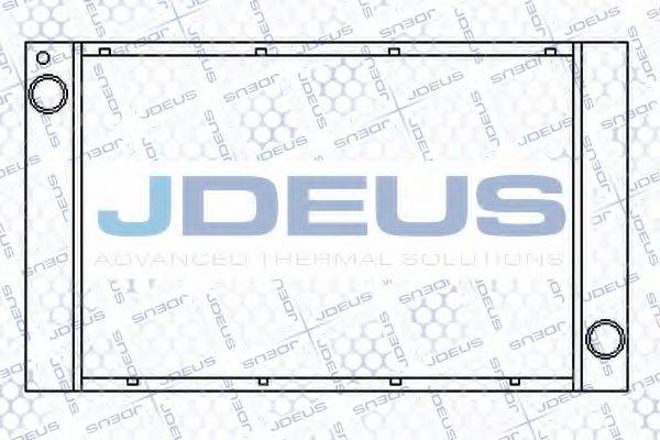 JDEUS 070M03 Радіатор, охолодження двигуна