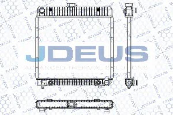 JDEUS RA0170051 Радіатор, охолодження двигуна