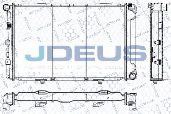 JDEUS RA0170180 Радіатор, охолодження двигуна