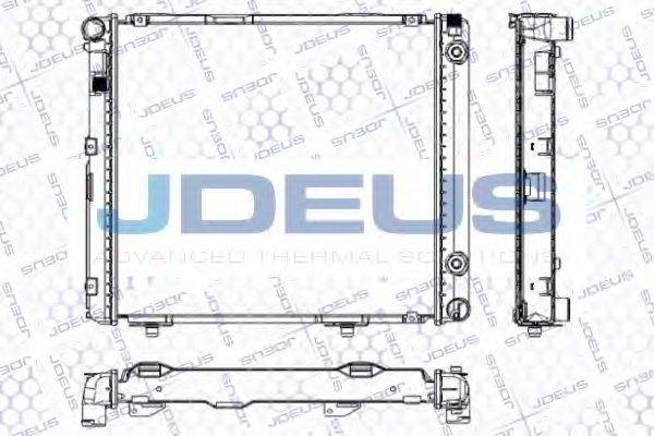 JDEUS RA0170290 Радіатор, охолодження двигуна