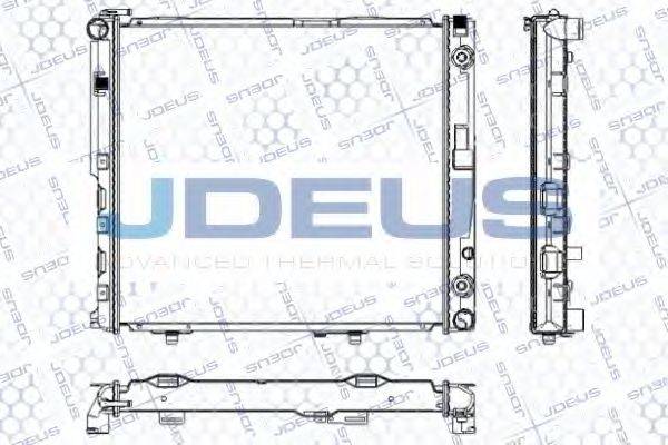 JDEUS RA0170460 Радіатор, охолодження двигуна